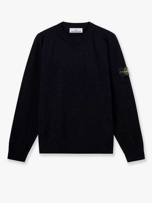 Stone Island Virgin wool blend sweater - Black