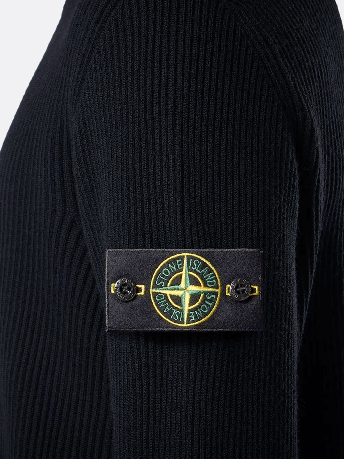 Stone Island Virgin wool cardigan - Navy Blue