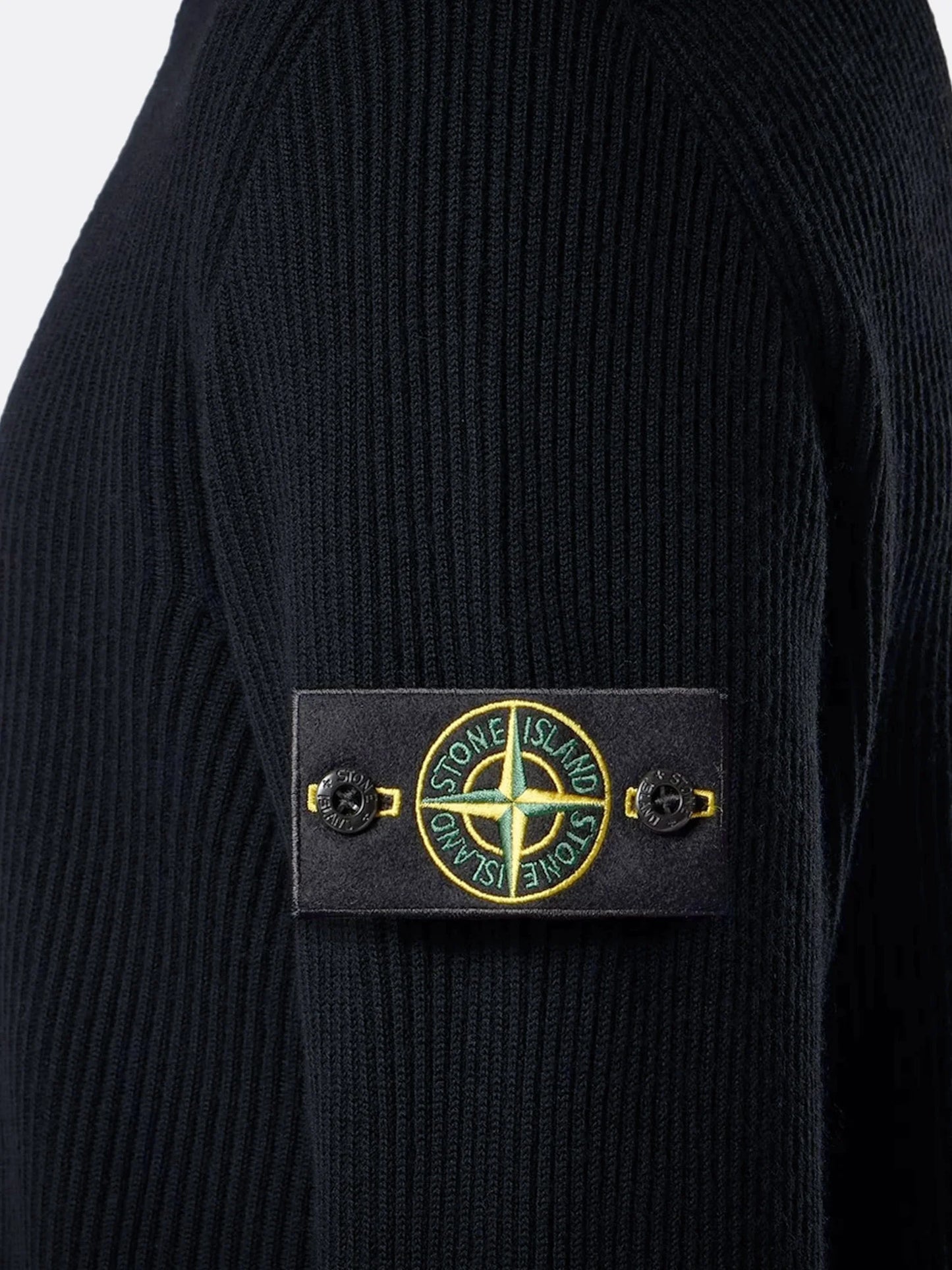 STONE ISLAND - Virgin wool cardigan