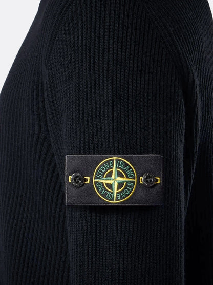 STONE ISLAND - Virgin wool cardigan