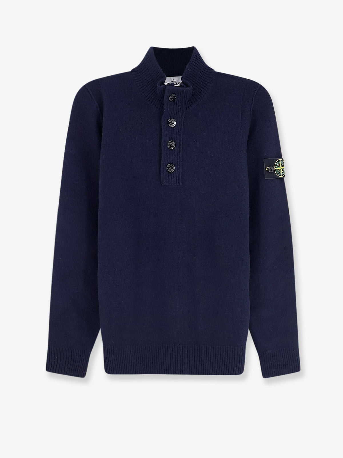 Stone Island Virgin wool blend sweater - Navy Blue