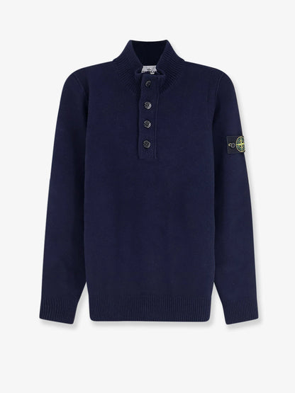 STONE ISLAND - Virgin wool blend sweater