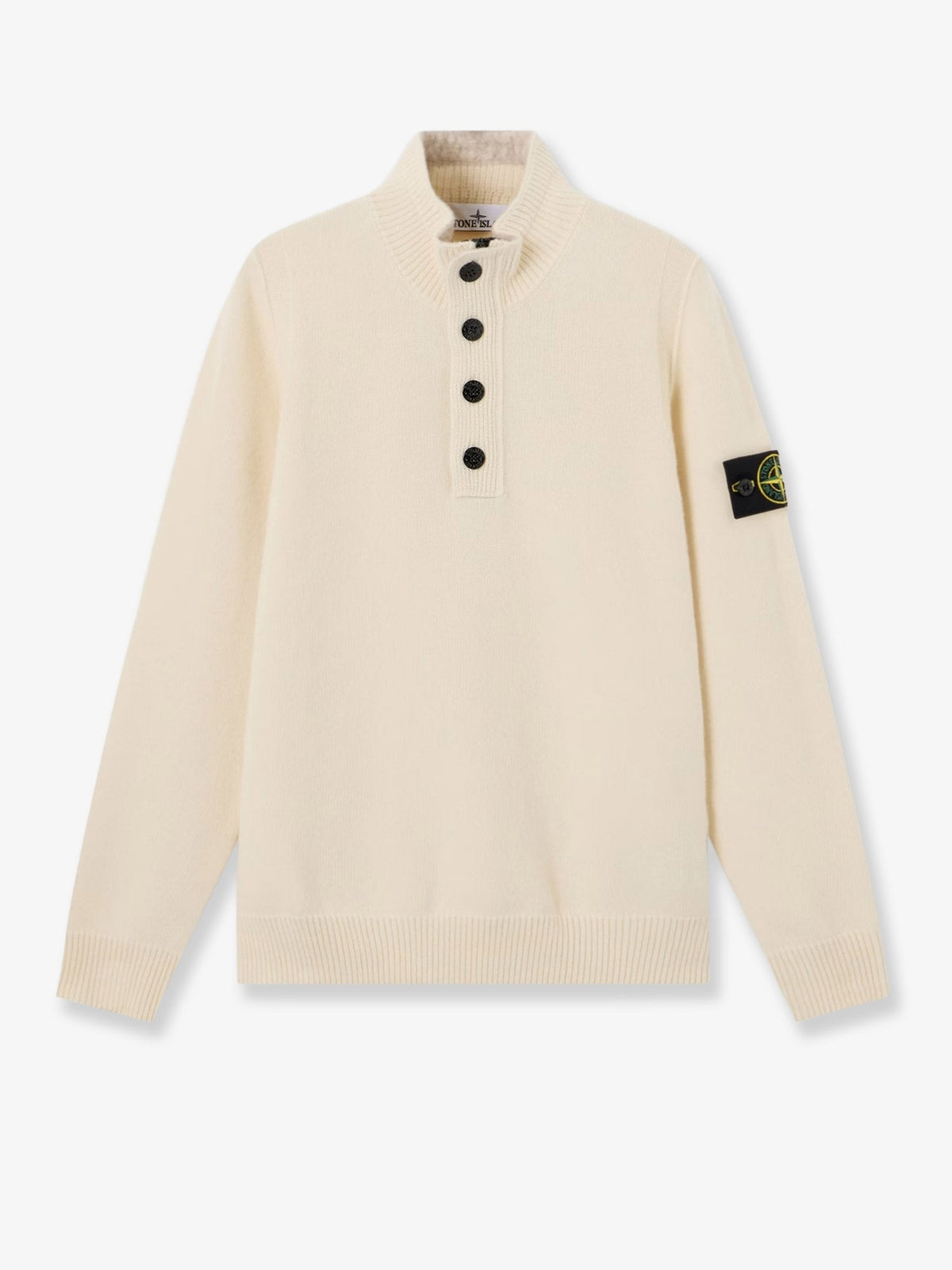 Stone Island Virgin wool blend sweater - Ivory
