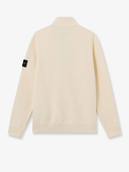 Stone Island Virgin wool blend sweater - Ivory