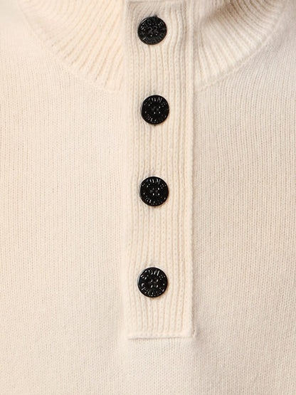 Stone Island Virgin wool blend sweater - Ivory