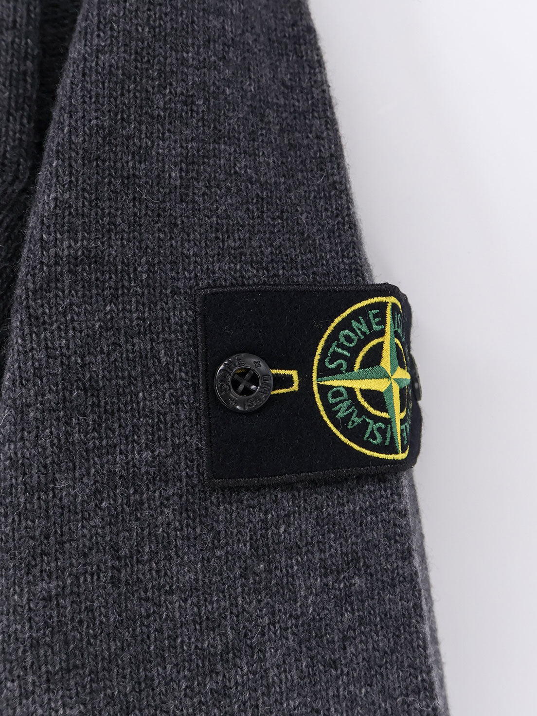 Stone Island Virgin wool blend sweater - Melange Lead