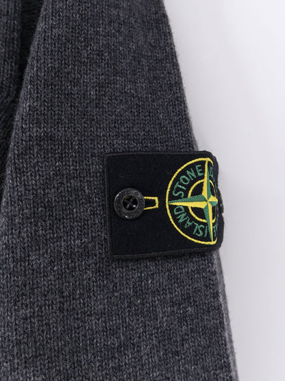 Stone Island Virgin wool blend sweater - Melange Lead