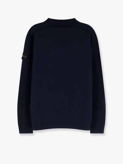 Stone Island Virigin wool sweater - Navy Blue