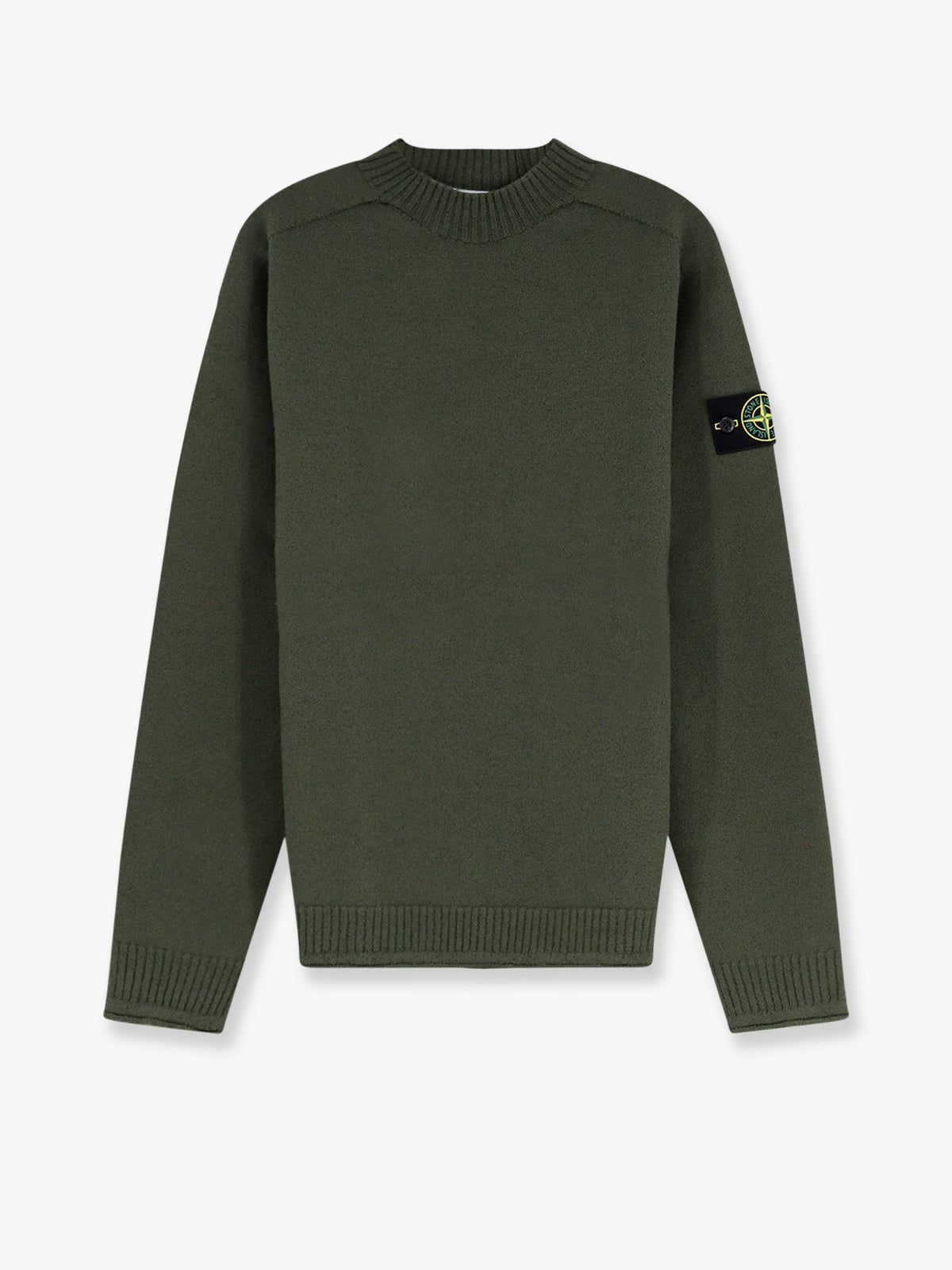 Stone Island Virgin wool sweater - Military Green