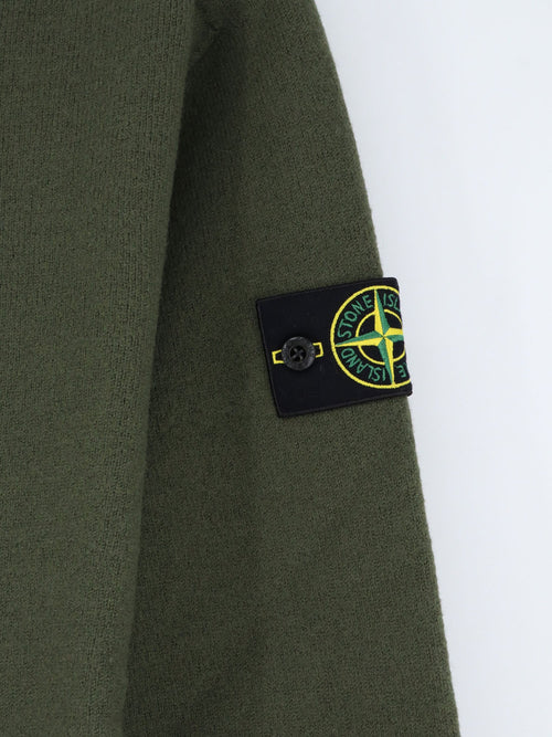 Stone Island Virgin wool sweater - Military Green