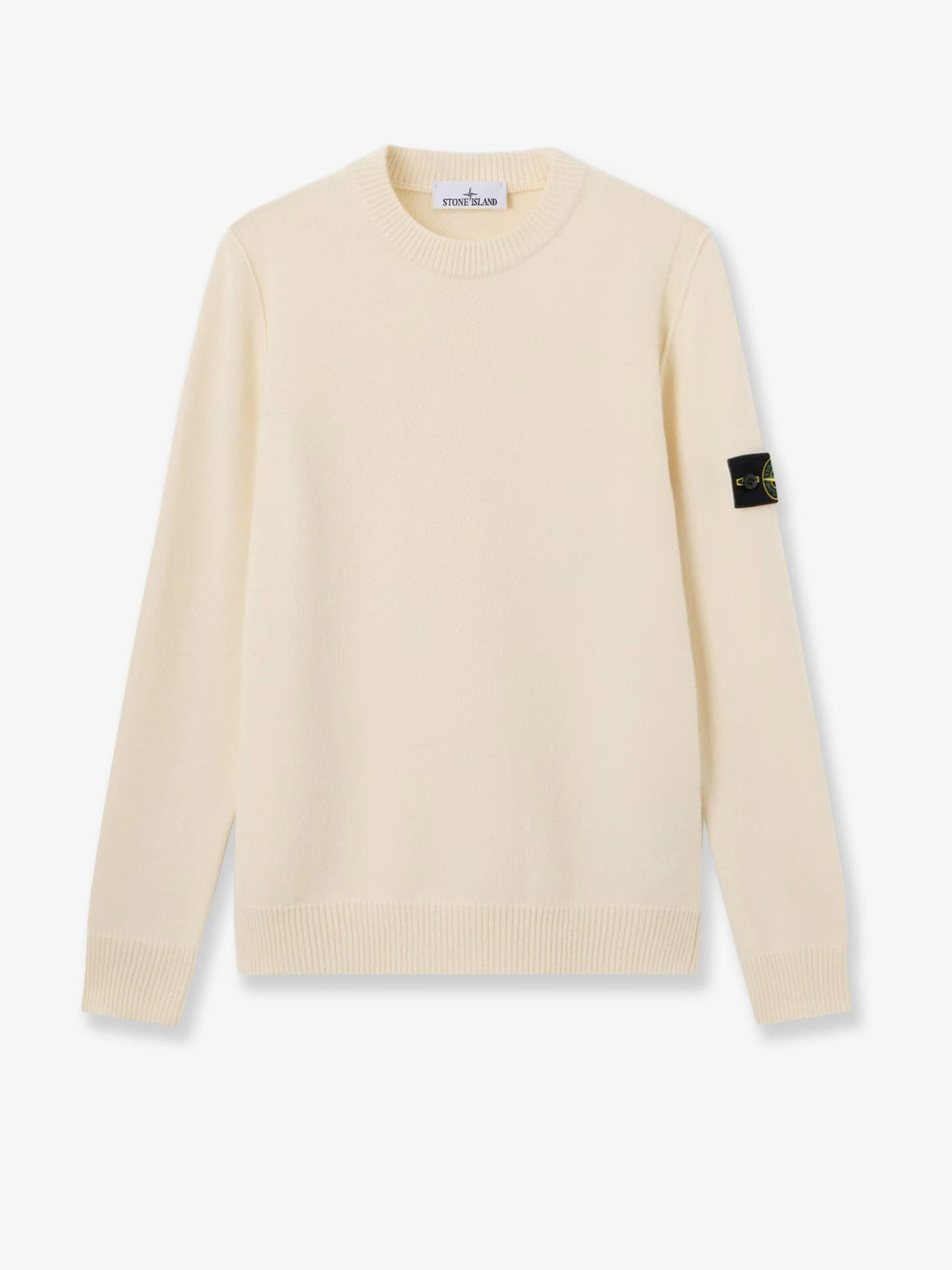 Stone Island Virgin wool blend sweater - Ivory