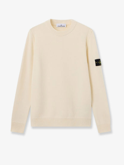 Stone Island Virgin wool blend sweater - Ivory