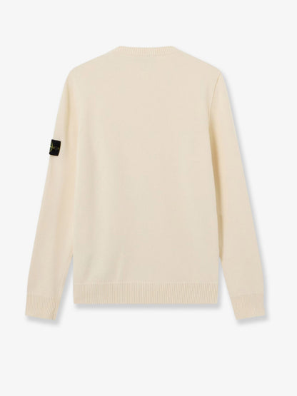 Stone Island Virgin wool blend sweater - Ivory