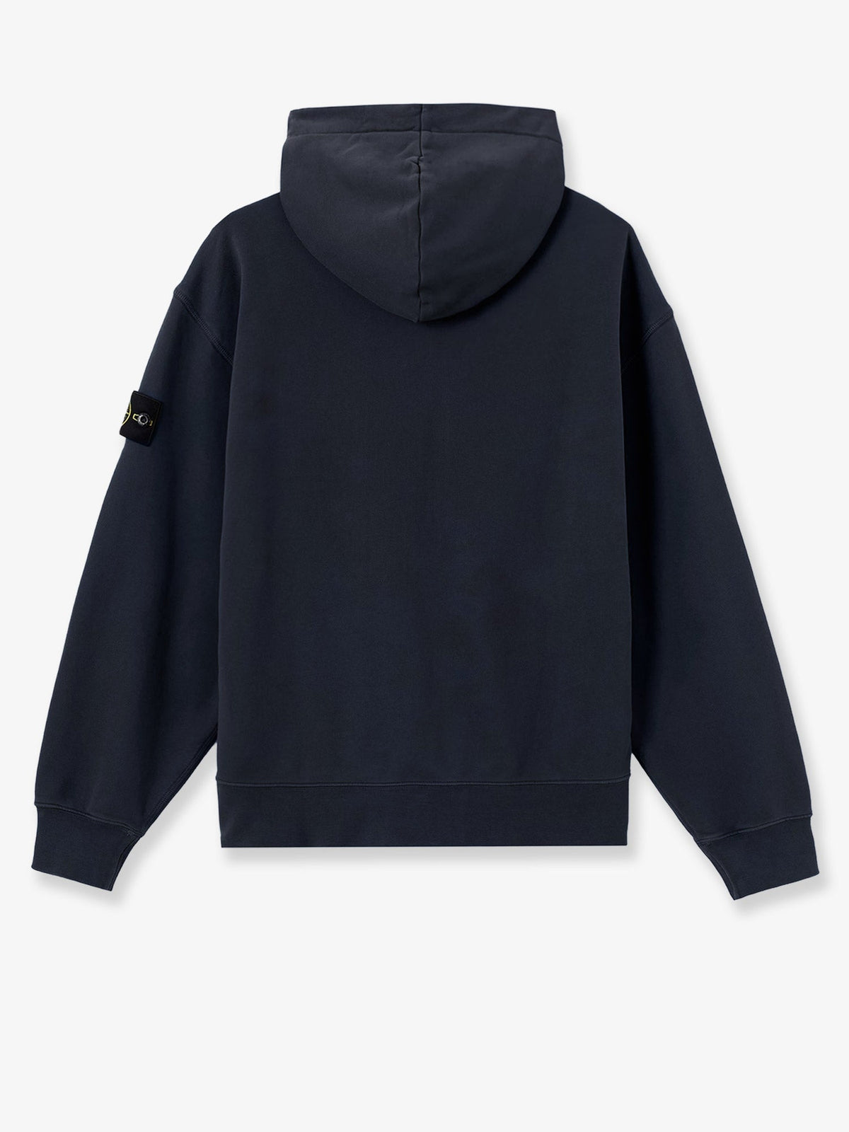 Stone Island Oversize biologic cotton sweatshirt with zip - Blue Navy
