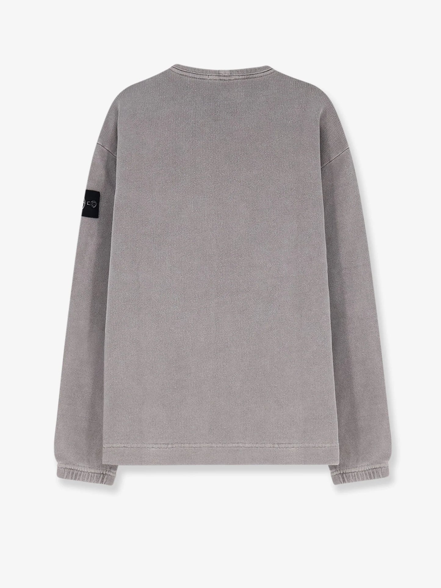 STONE ISLAND - Cotton sweatshirt with Logo