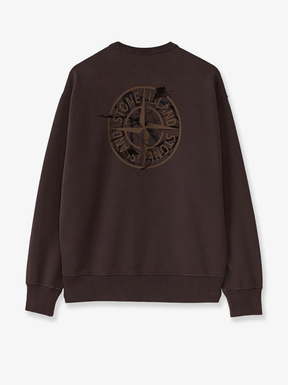 STONE ISLAND - Cotton sweatshirt