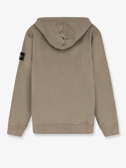 Stone Island Organic cotton sweatshirt - Military Green