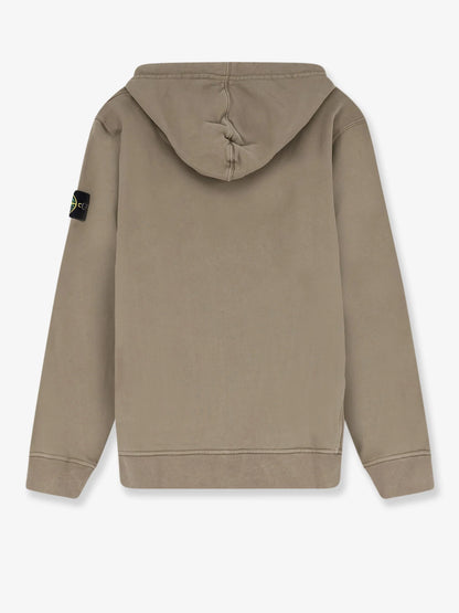 STONE ISLAND - Organic cotton sweatshirt