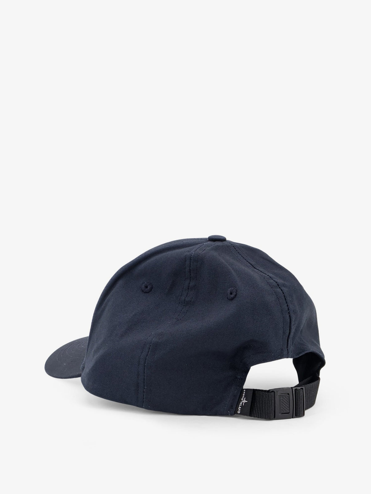 Stone Island Cotton hat with logo on the front - Navy Blue