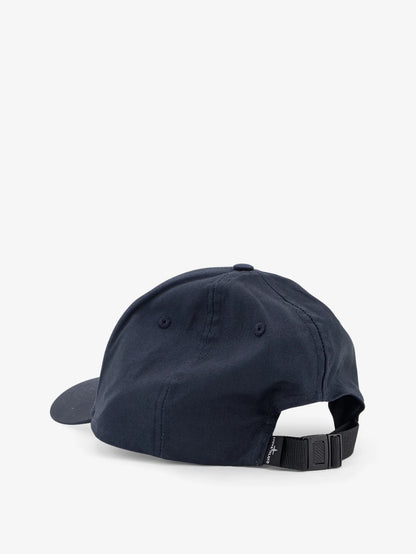 STONE ISLAND - Cotton hat with logo on the front