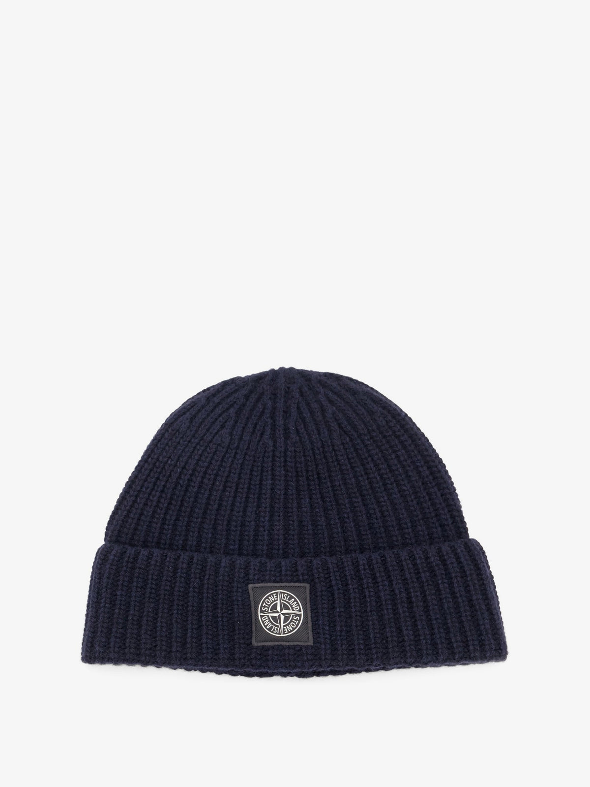 Stone Island Geelong virgin wool hat - Navy Blue