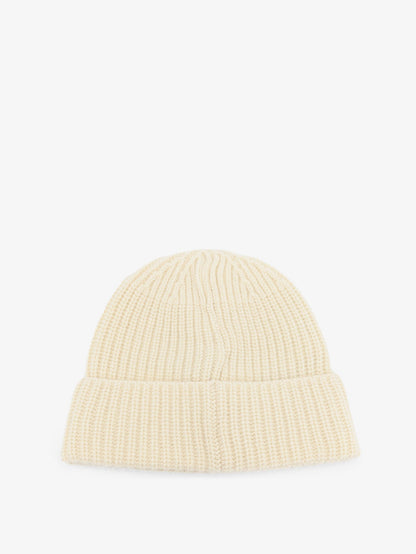 Stone Island Geelong virgin wool hat - Ivory