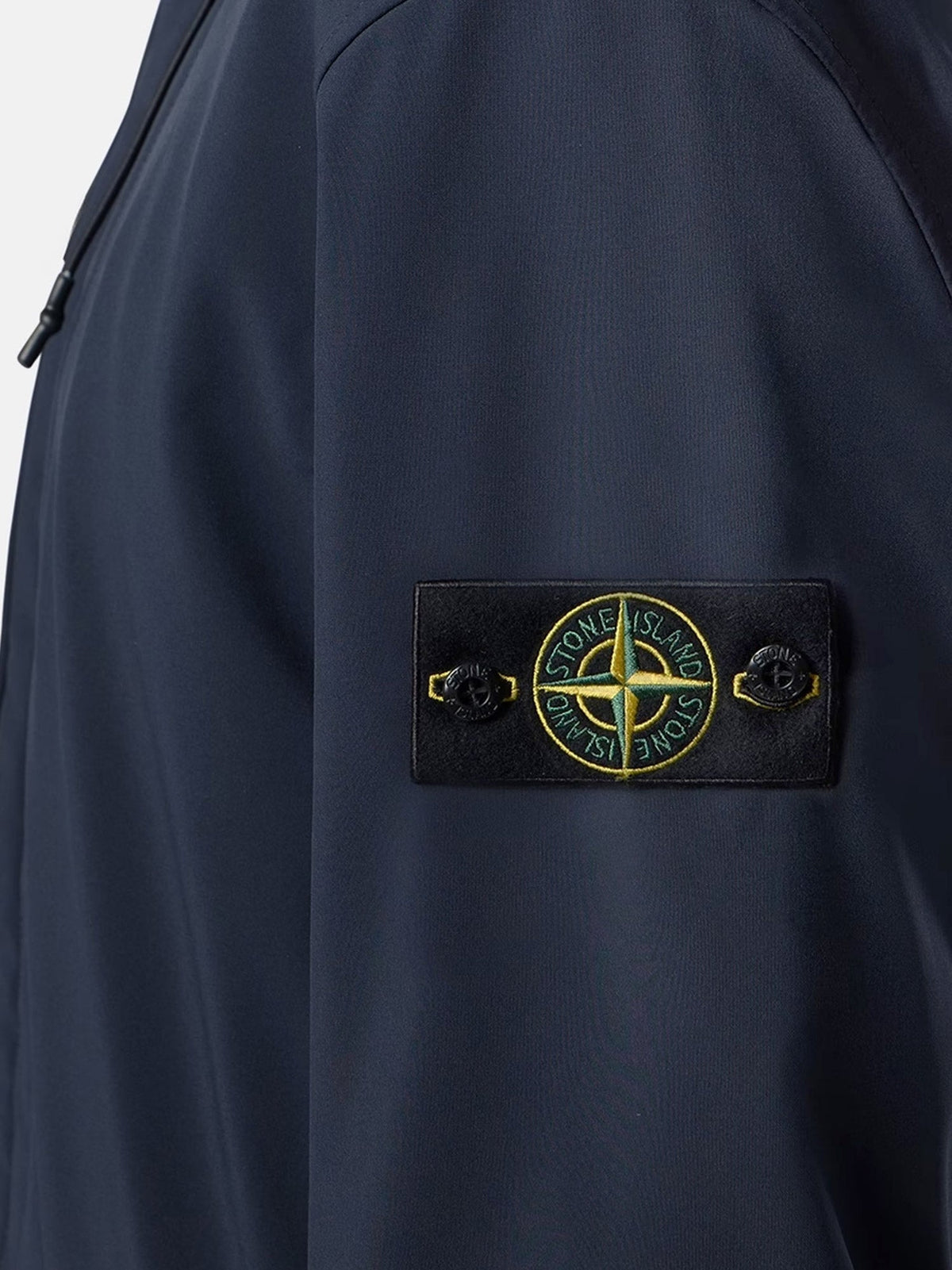 Stone Island Soft Shell-R-e.dye®  Technology Wind and Water Resistant Jacket - Navy Blue