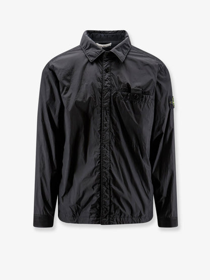 Stone Island Crinkle Reps recycled nylon jacket - Black