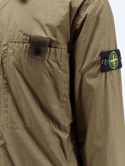 Stone Island Crinkle Reps NY recycled nylon jacket - Military Green