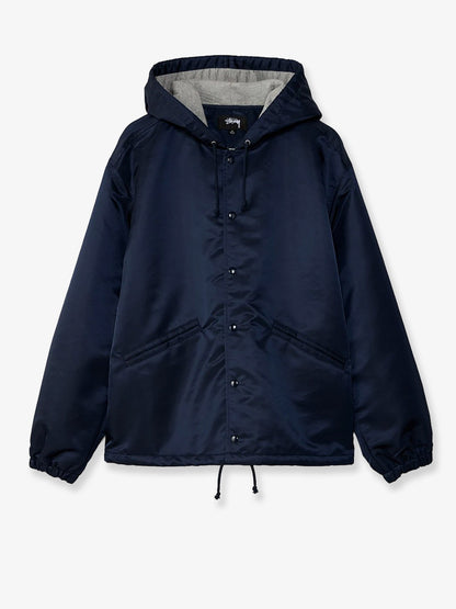 Stüssy Nylon jacket with back lettering logo - Navy
