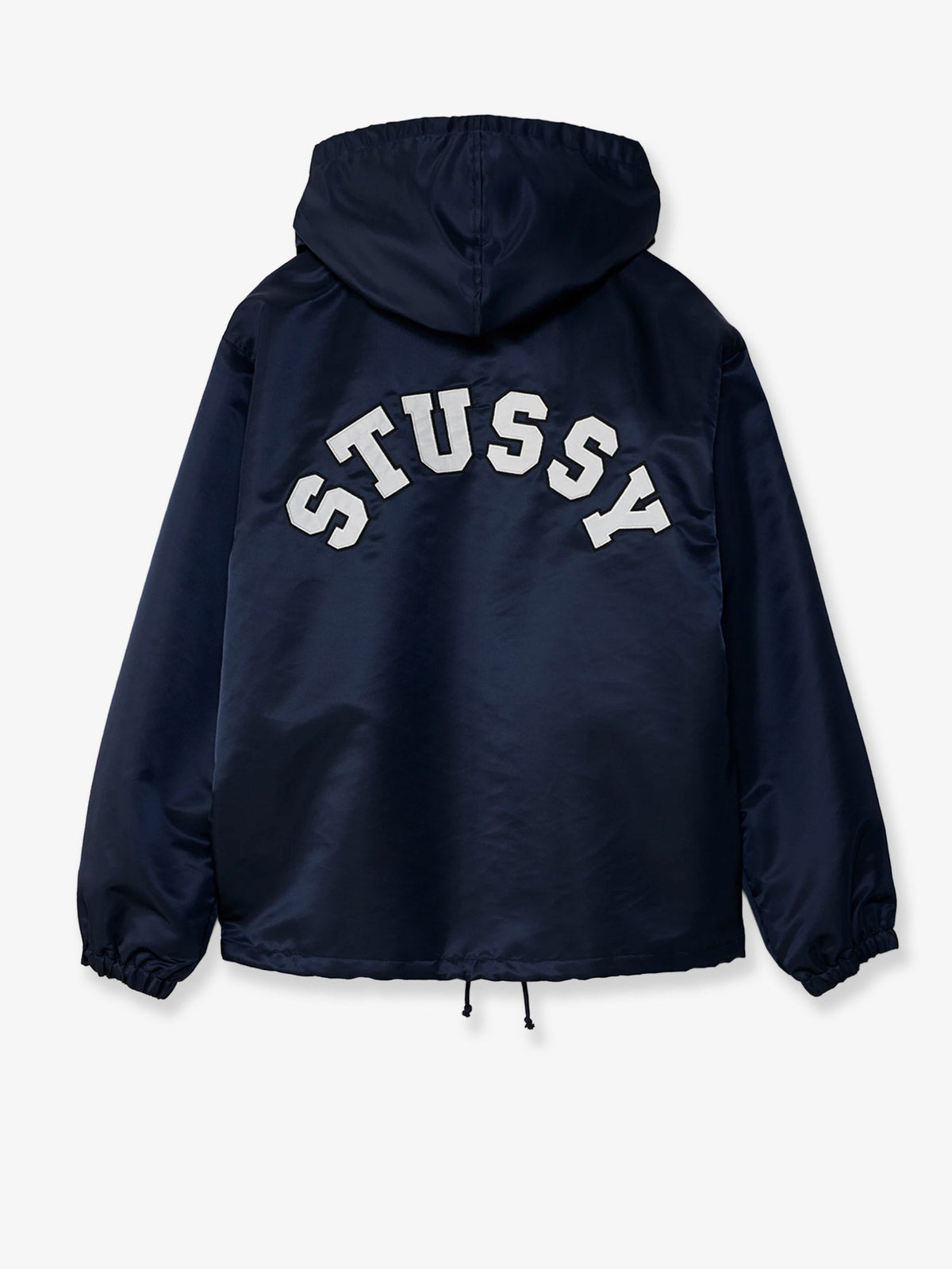 Stüssy Nylon jacket with back lettering logo - Navy