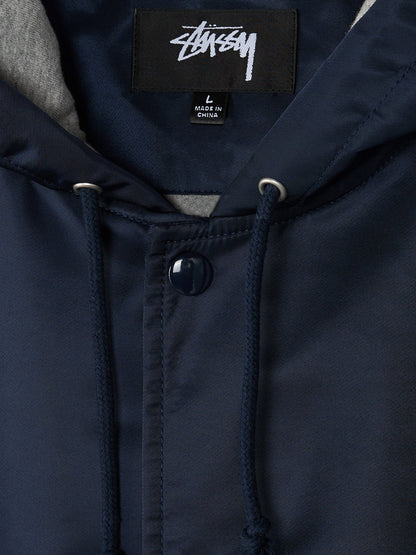 Stüssy Nylon jacket with back lettering logo - Navy