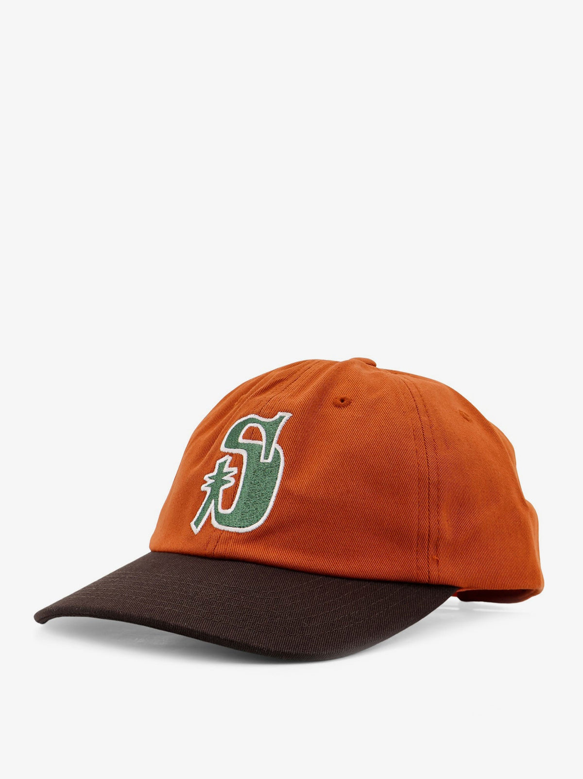 Stüssy Vintage S Low cotton baseball hat - Orange