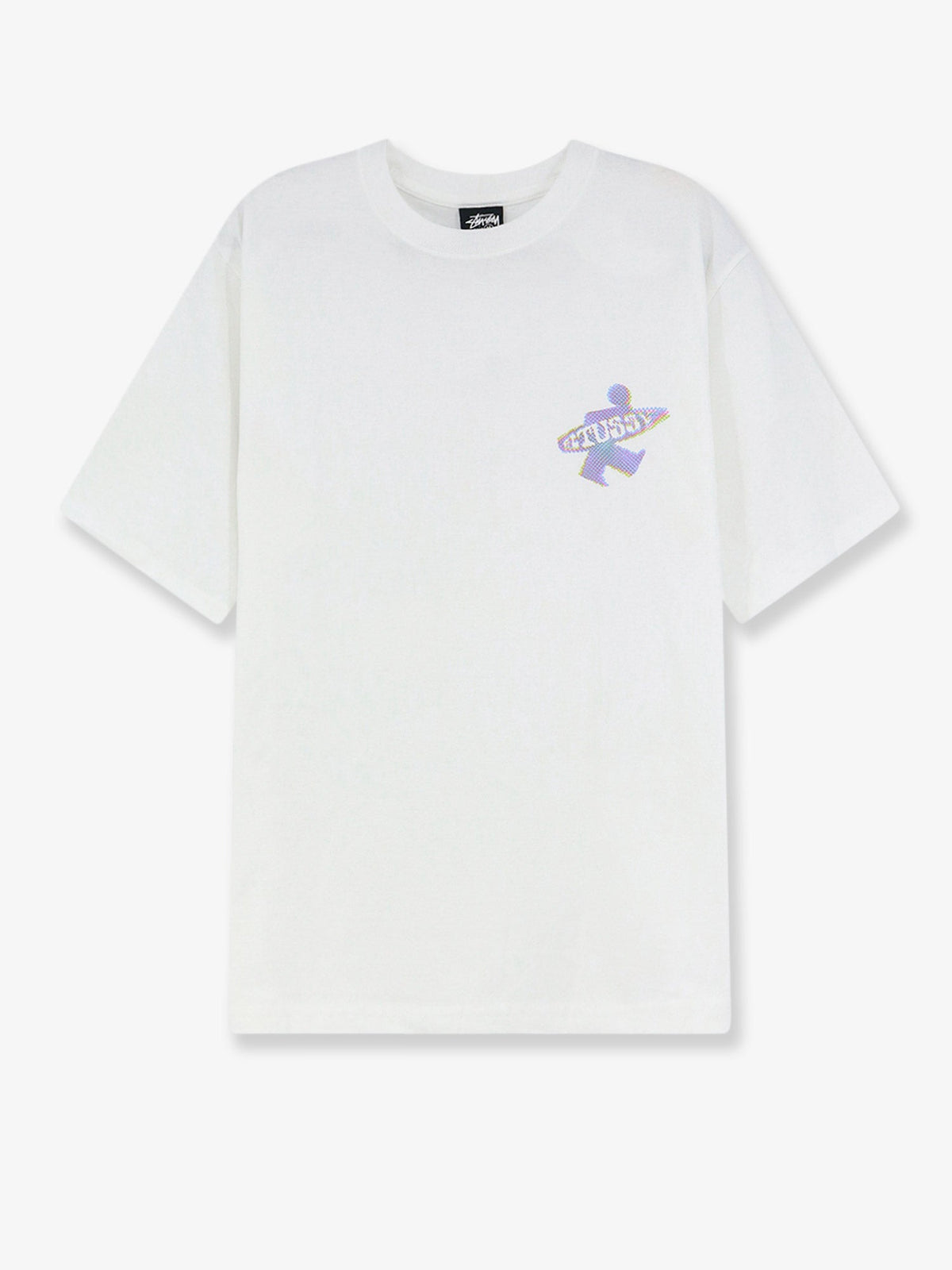Stüssy Dot Surf Cotton T-Shirt - White