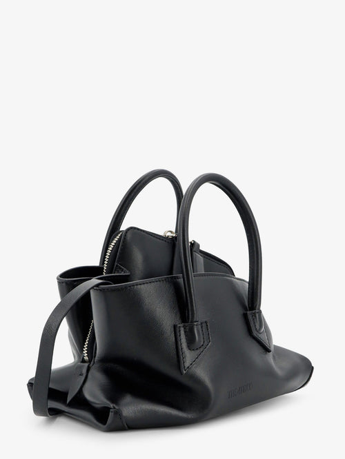 The Attico La Passeggiata Mini leather handbag - Black