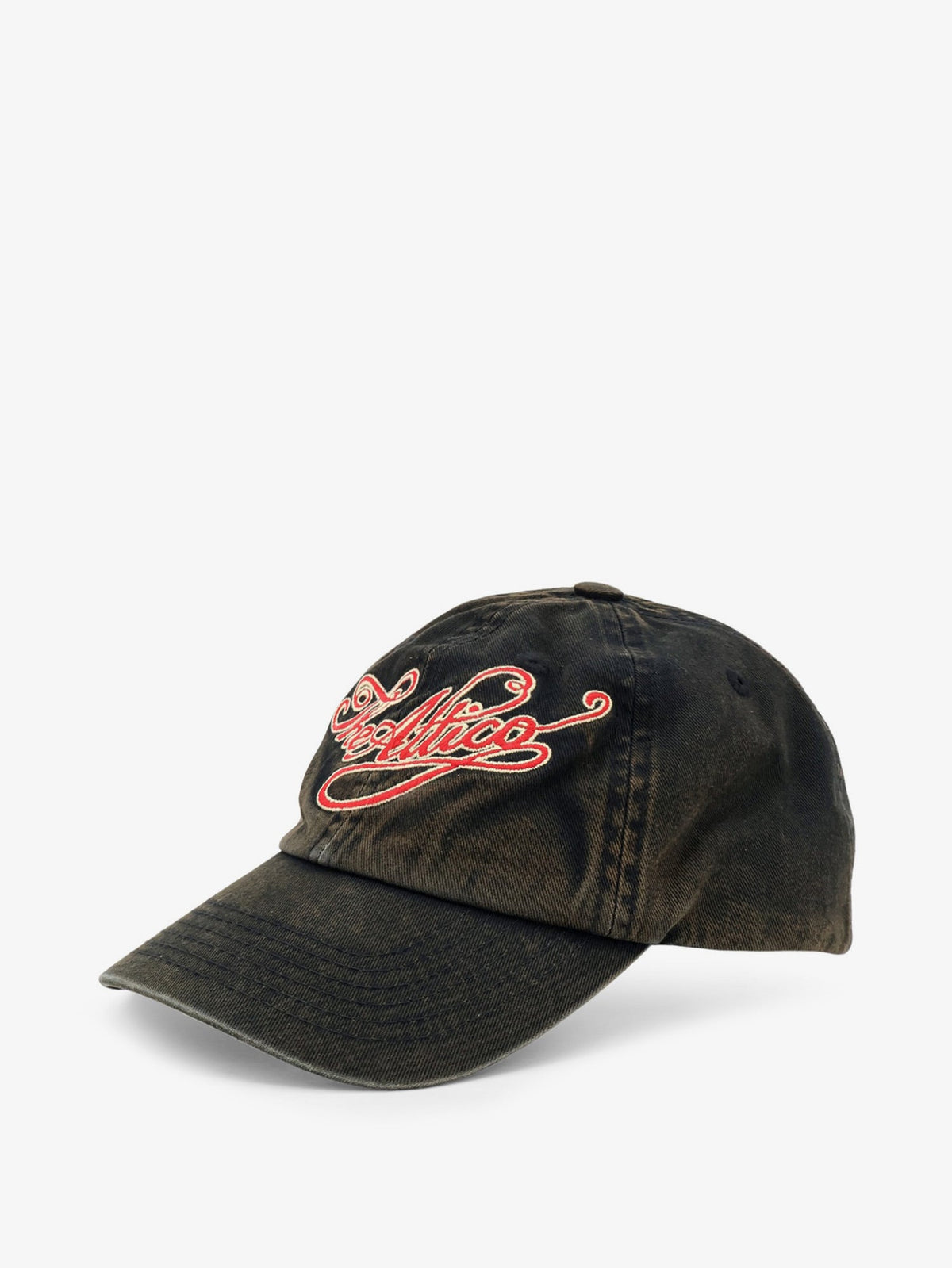 The Attico Cotton hat - Blackwhite