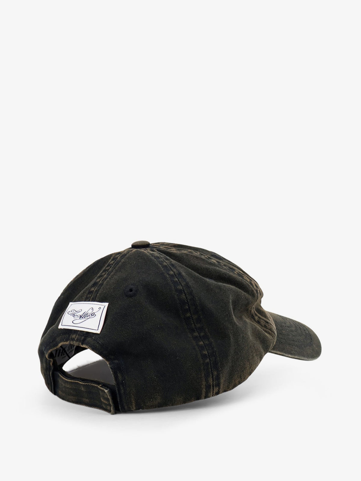 The Attico Cotton hat - Blackwhite