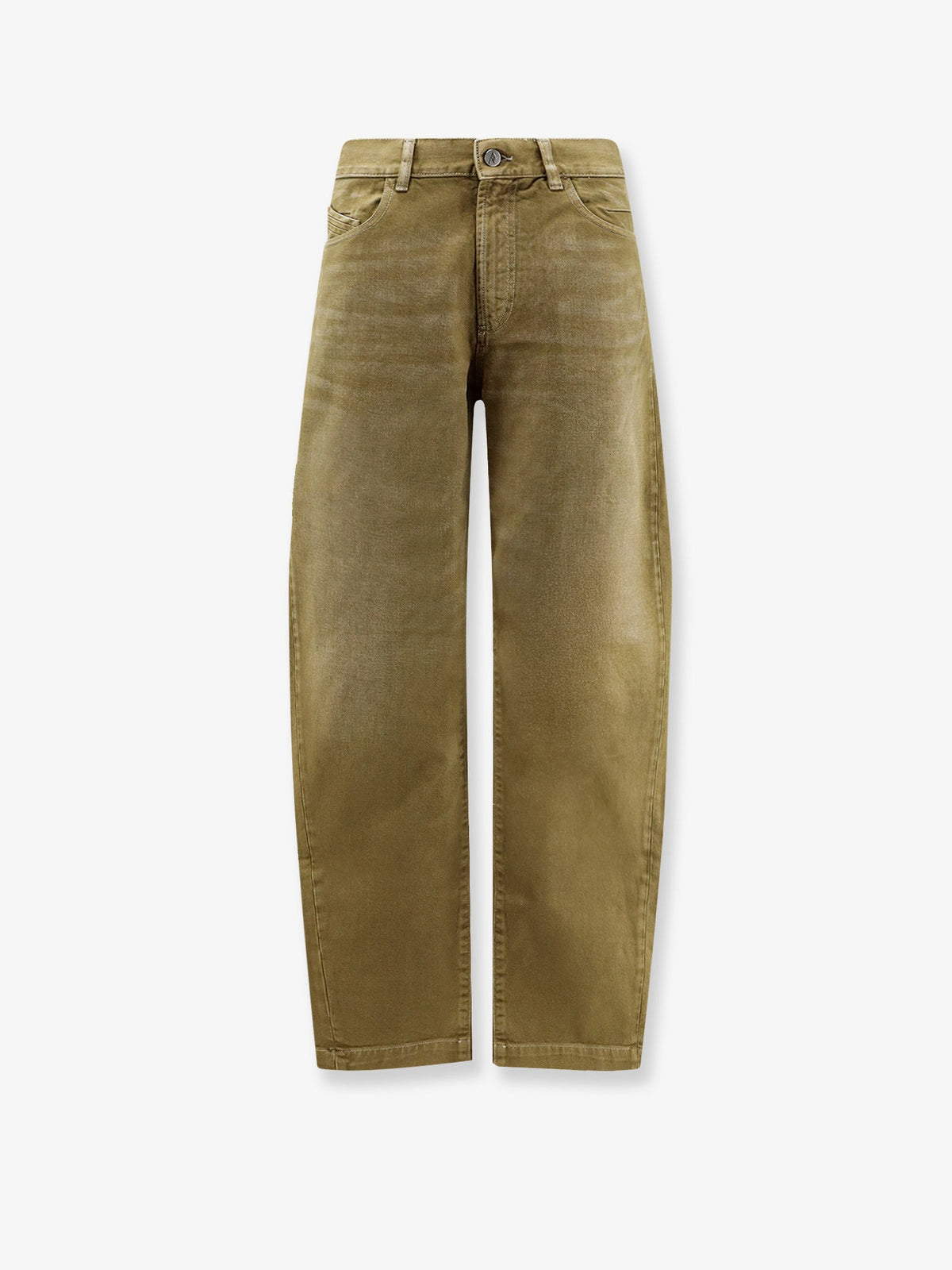 The Attico Faded effect denim - Grrenbrush