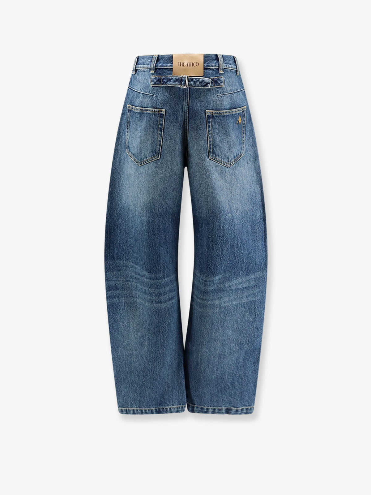 The Attico Blue denim jeans - Skyblu
