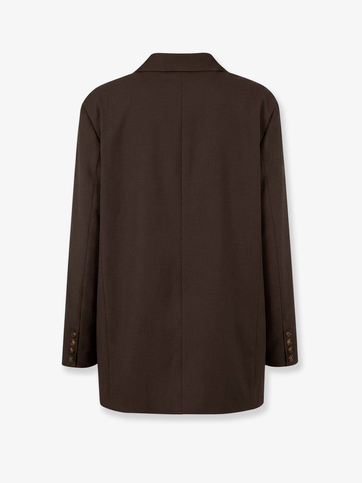The Frankie Shop Bea oversized blazer - Dark Expresso