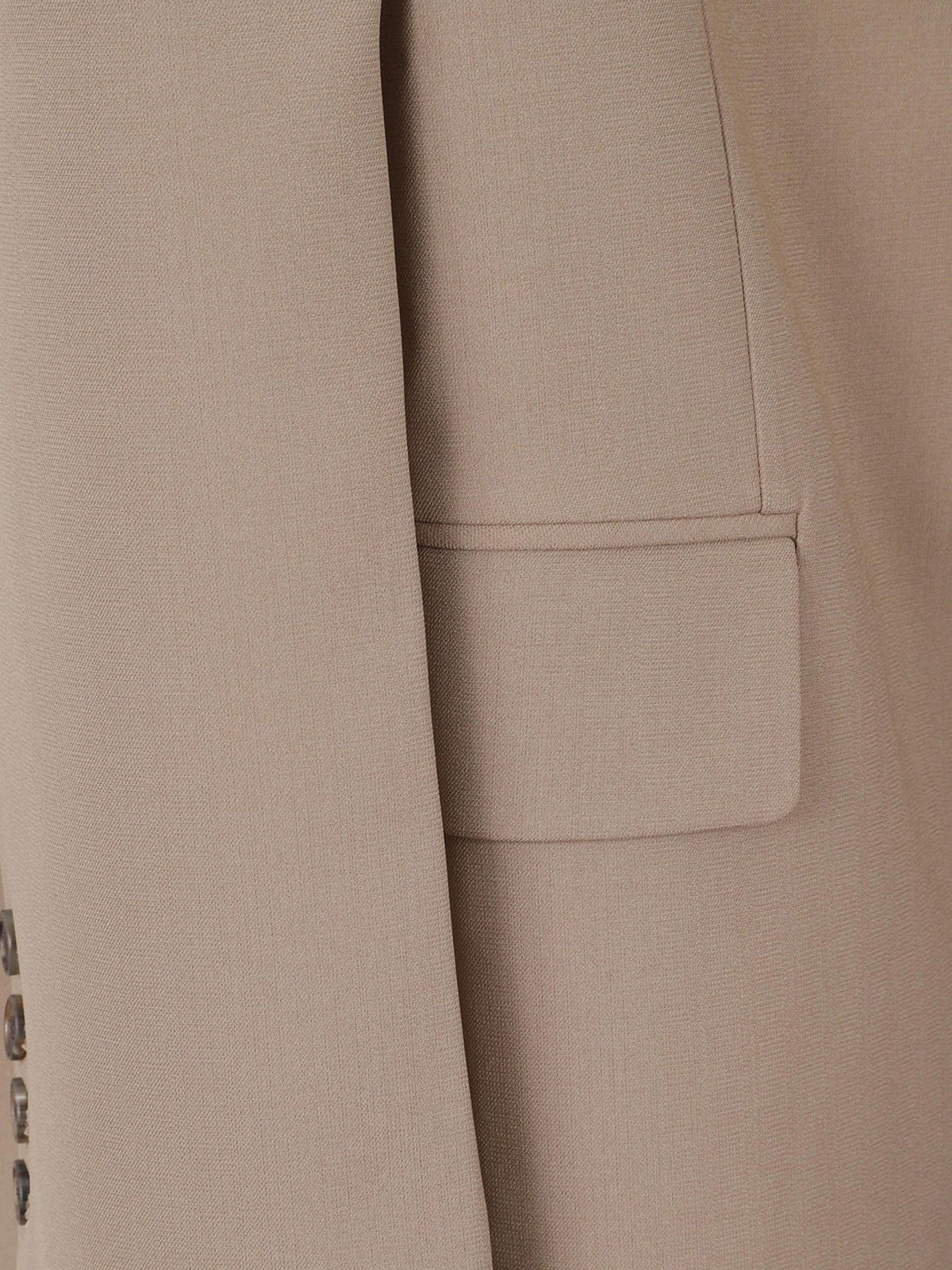 The Frankie Shop Bea oversized blazer - Latte