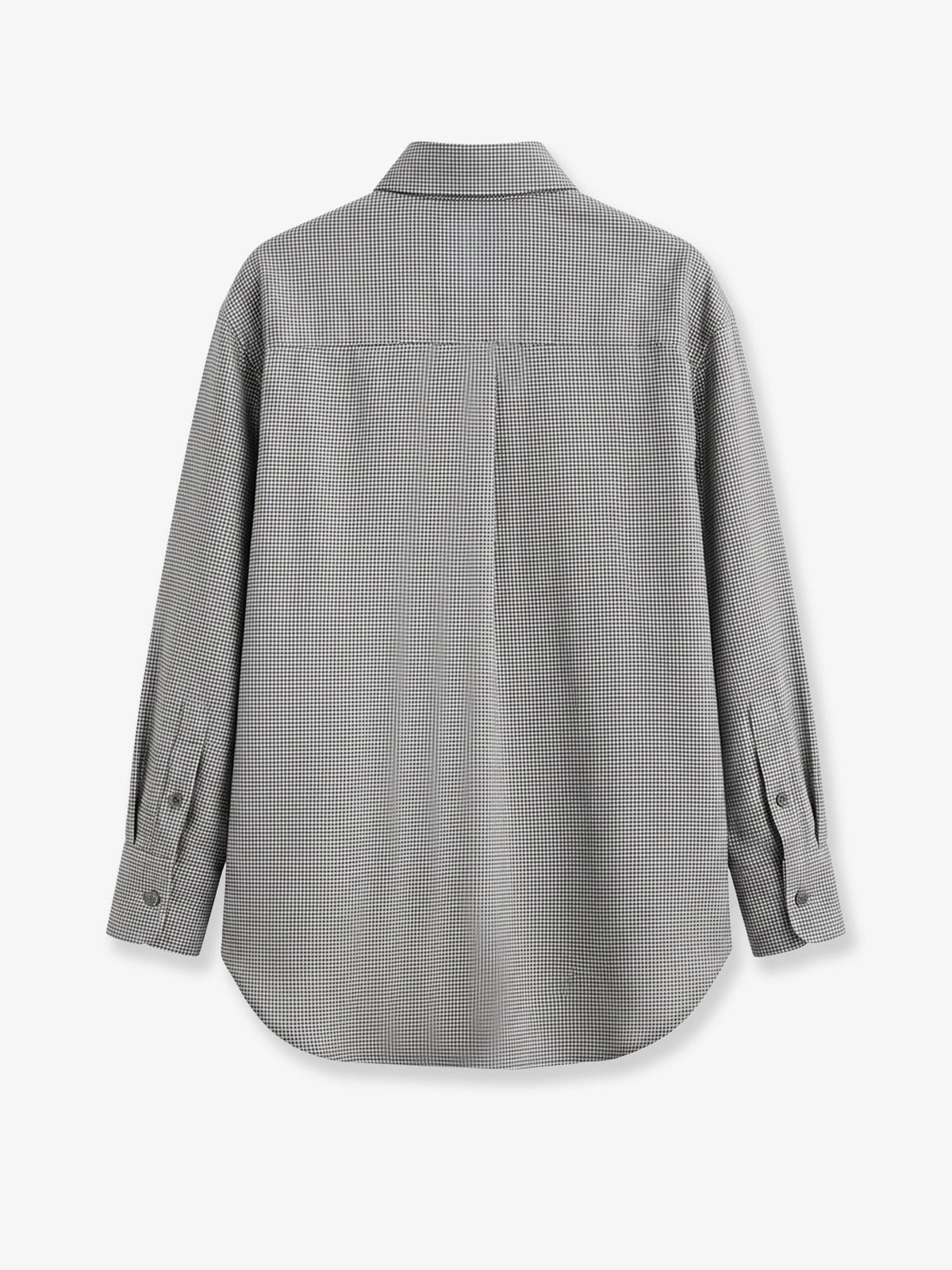 The Frankie Shop Peri cotton shirt - Checkedgrey