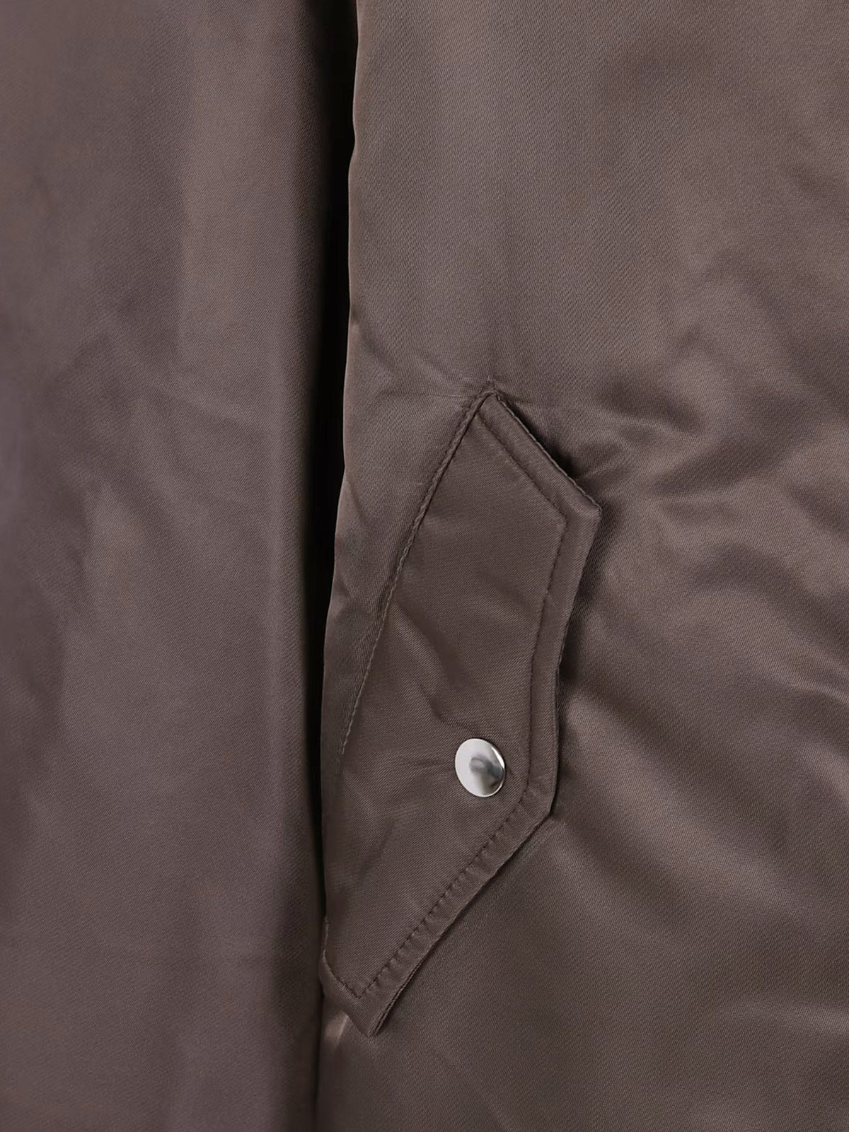 The Frankie Shop Astra nylon jacket - Brown