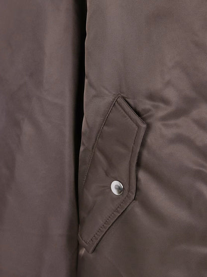 The Frankie Shop Astra nylon jacket - Brown