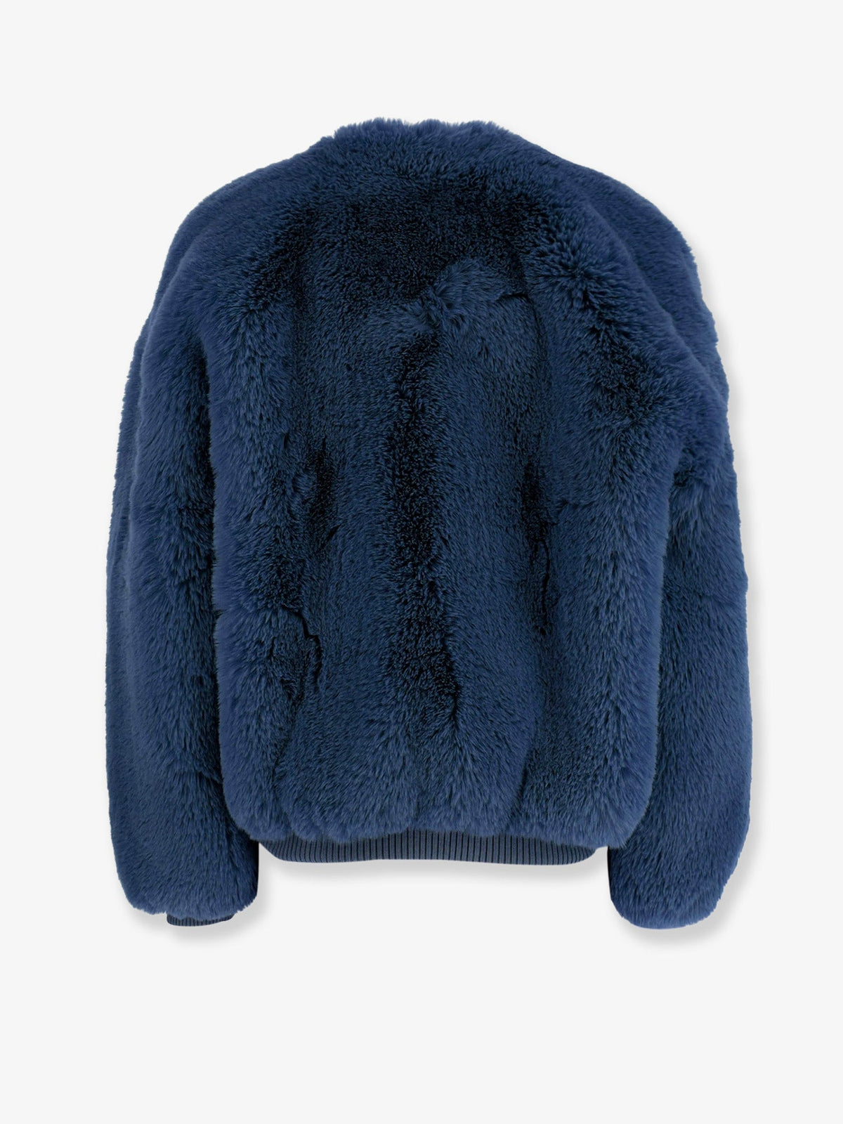 The Frankie Shop Senna faux fur jacket - Navy