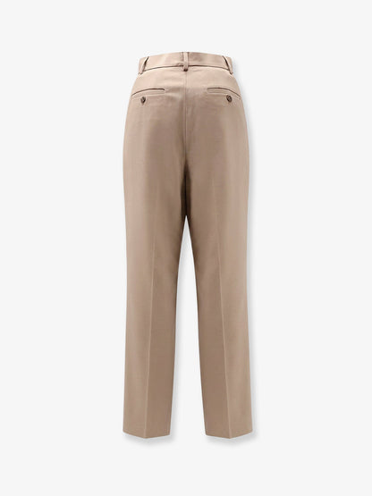 The Frankie Shop Bea Suit Tailored Pants - Latte