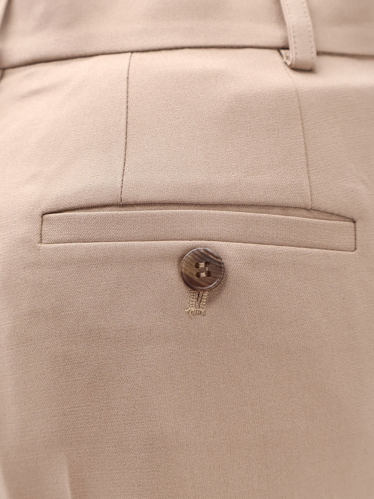 The Frankie Shop Bea Suit Tailored Pants - Latte