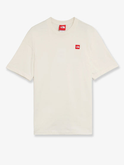 The North Face Cotton T-shirt with front logo patch - Whitedune