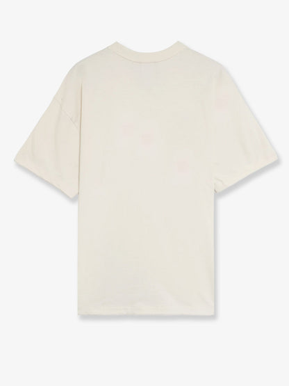 The North Face Cotton T-shirt with front logo patch - Whitedune