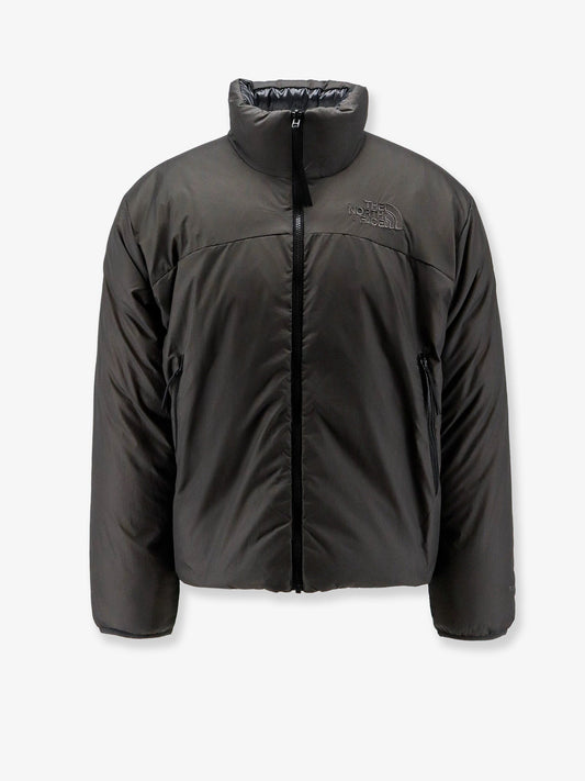 The North Face Pertex Nuptse reversible nylon down jacket - Leadblack